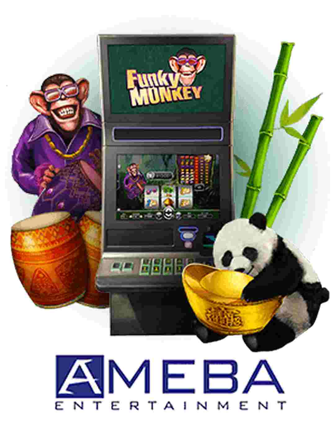 Ameba Jackpot - Thương hiệu logo độc quyền