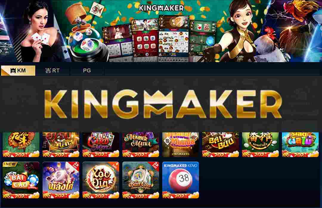 Loạt game cá cược đa dạng của KINGMAKER